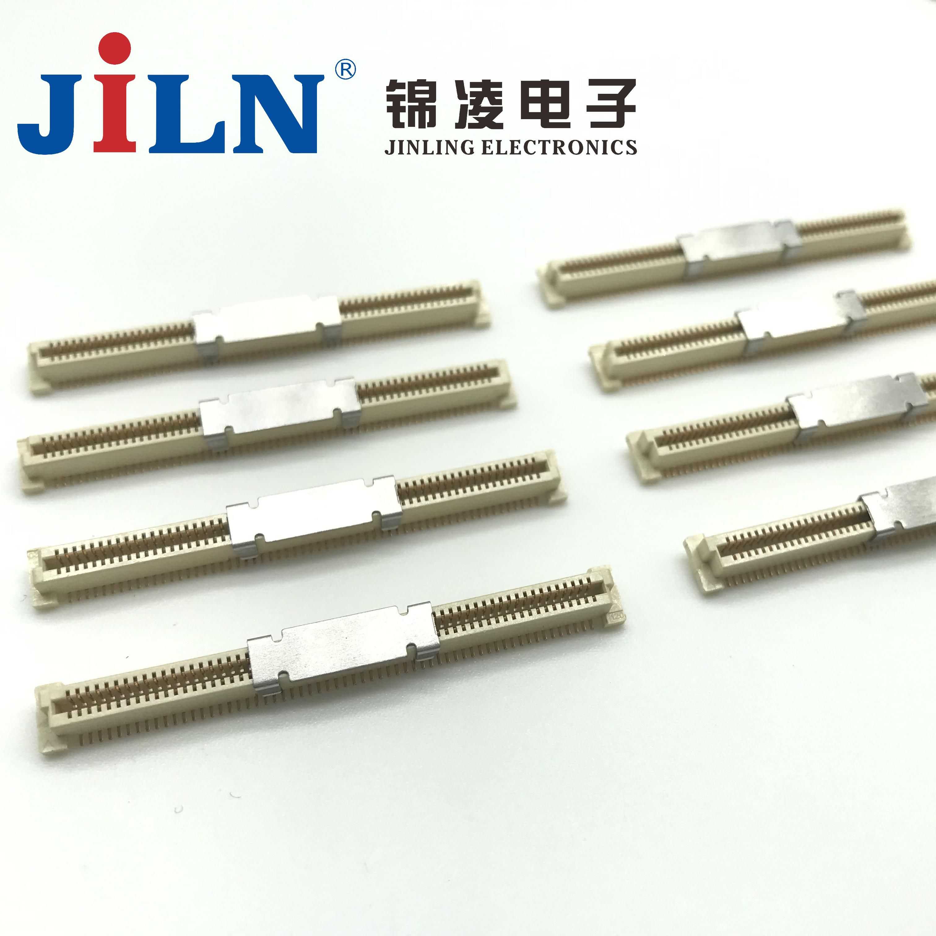 3710-FXXX038G3FX01-0.8-母座-带住带盖-SMT