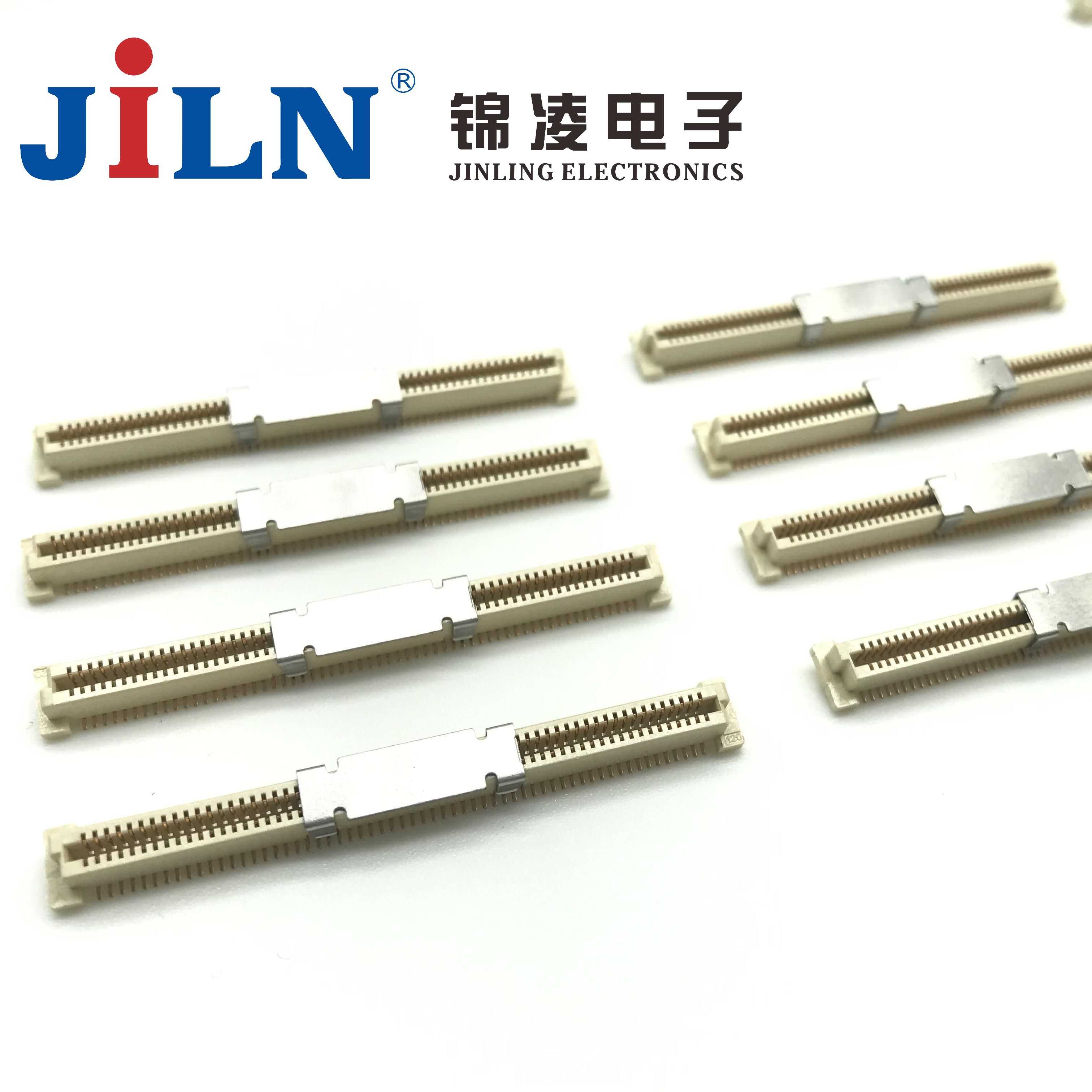 3710-FXXX038G3FX01-0.8-母座-带住带盖-SMT