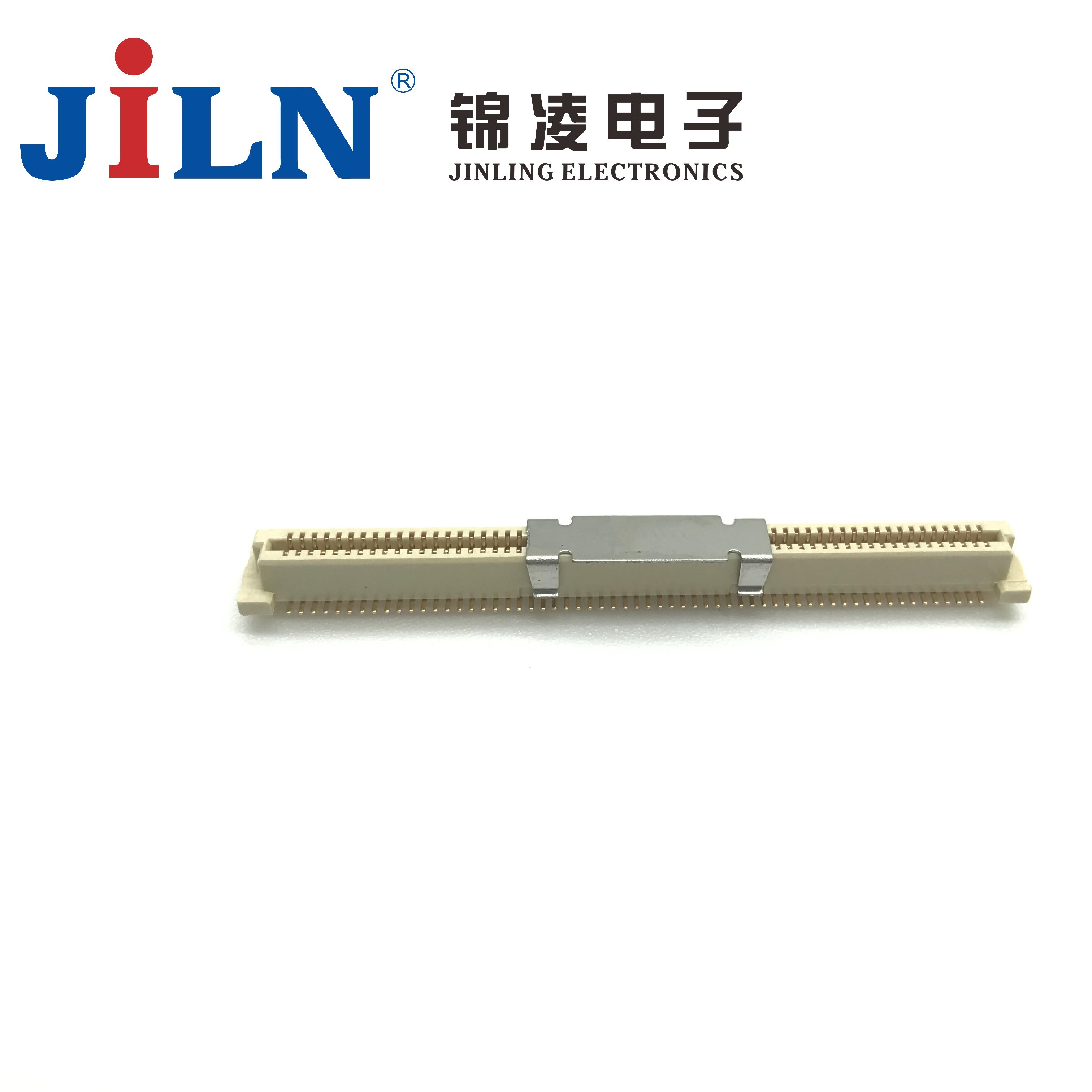 3710-FXXX038G3FX01-0.8-母座-带住带盖-SMT