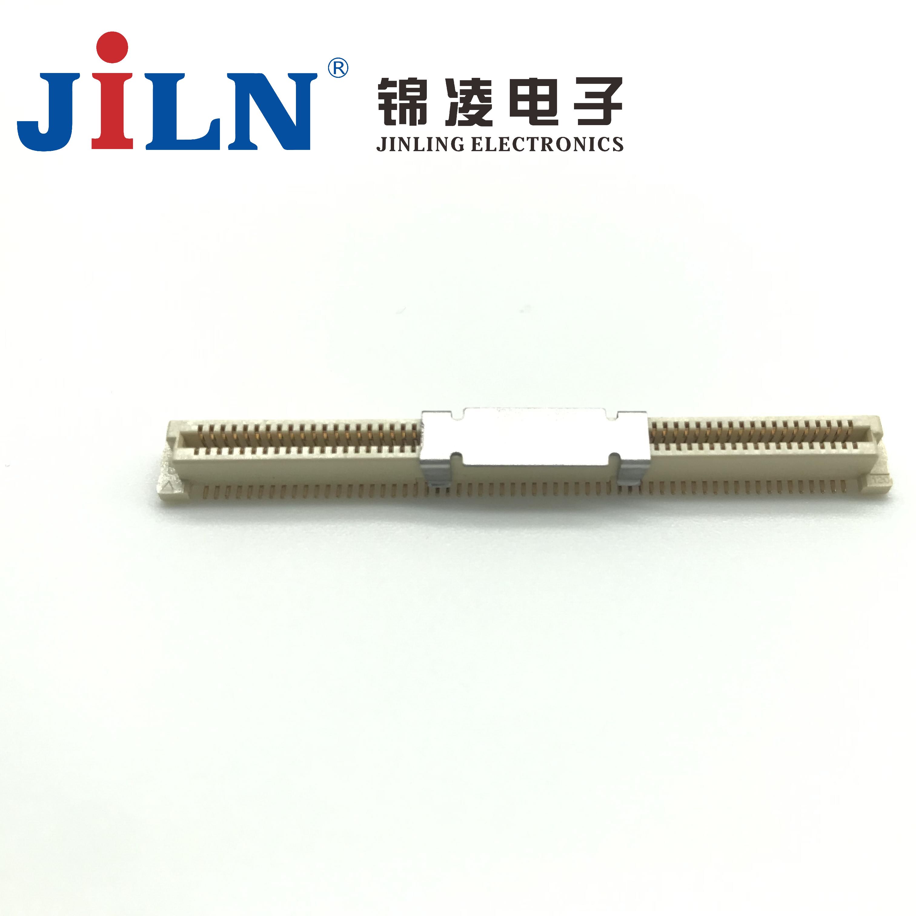 3710-FXXX038G3FX01-0.8-母座-带住带盖-SMT