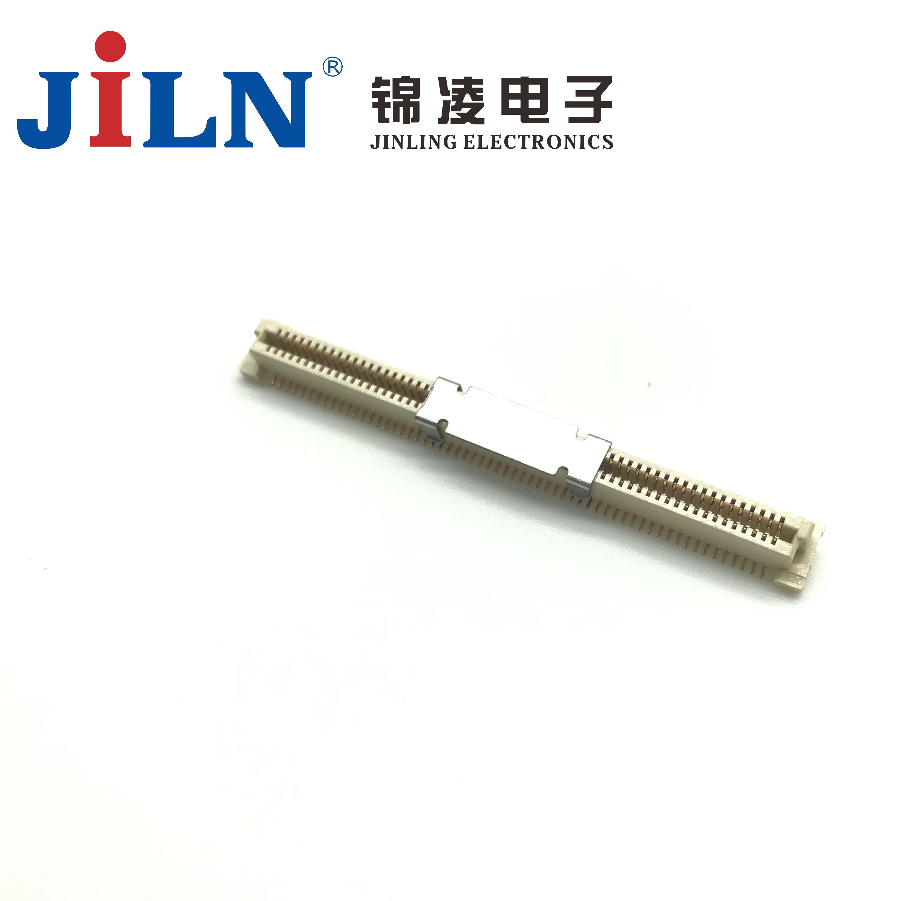 3710-FXXX038G3FX01-0.8-母座-带住带盖-SMT