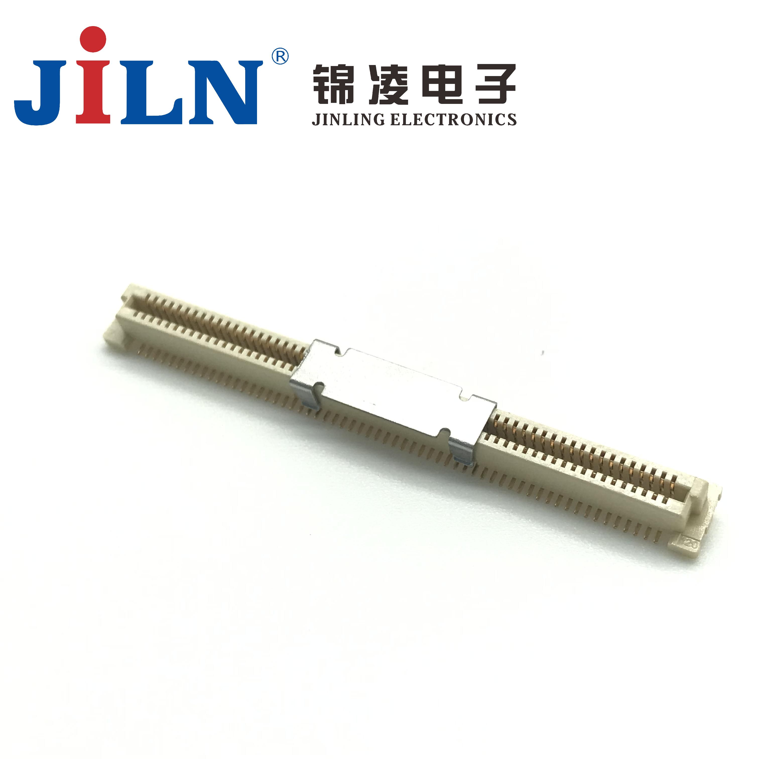 3710-FXXX038G3FX01-0.8-母座-带住带盖-SMT