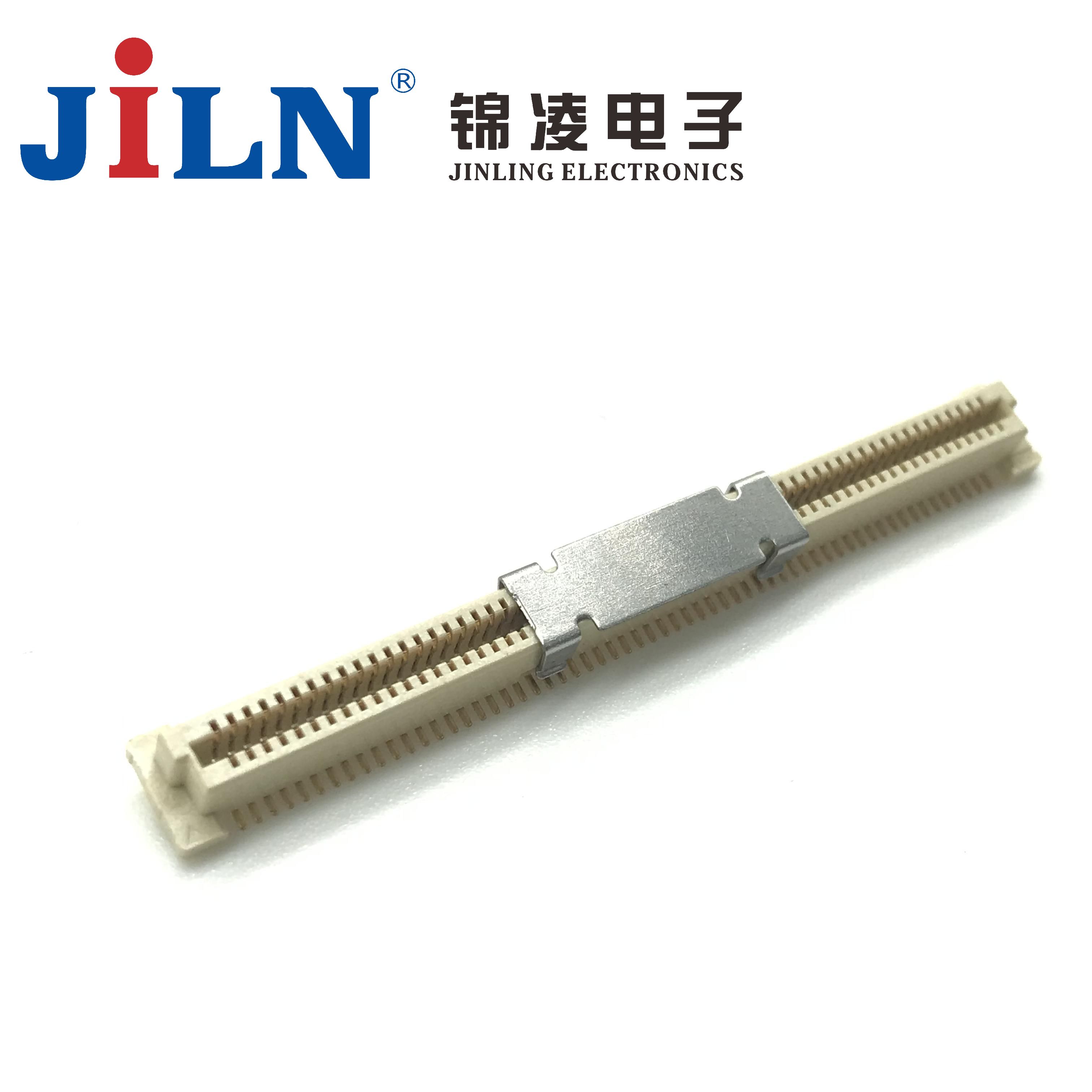 3710-FXXX038G3FX01-0.8-母座-带住带盖-SMT