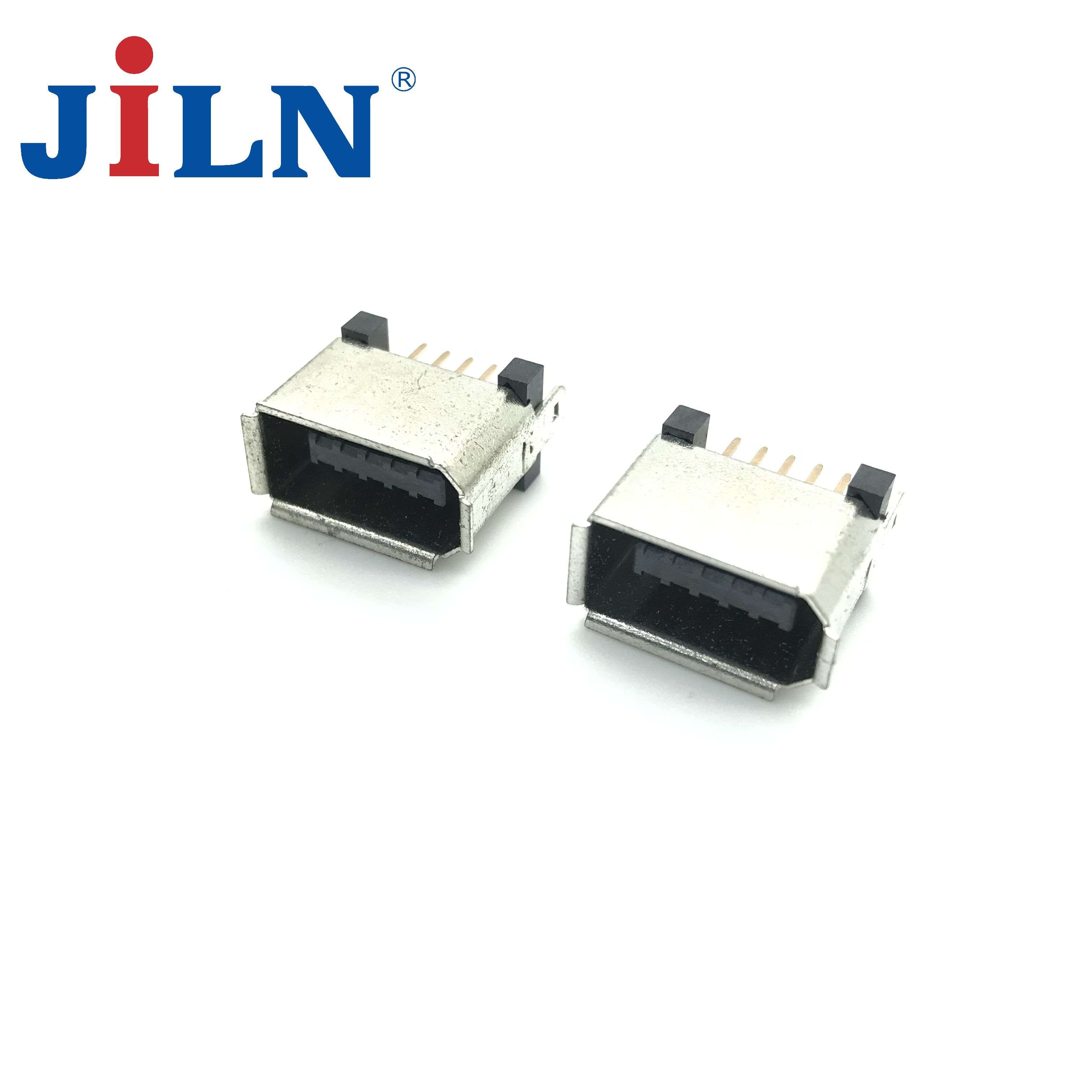 1394-10P公头180度直插/LCP料/镀金 6312M-10SG0MA01