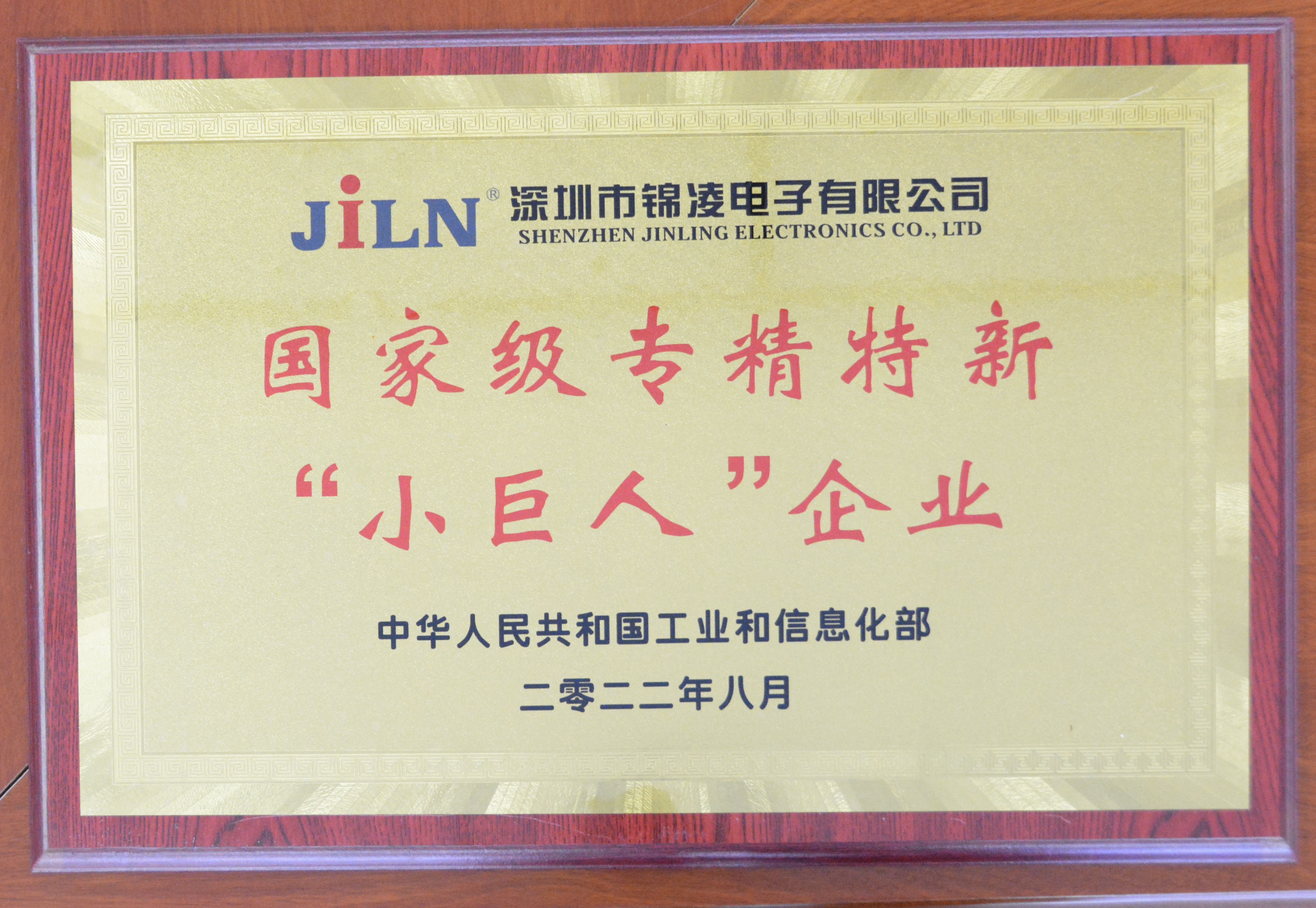 国家级专精特新“小巨人”企业