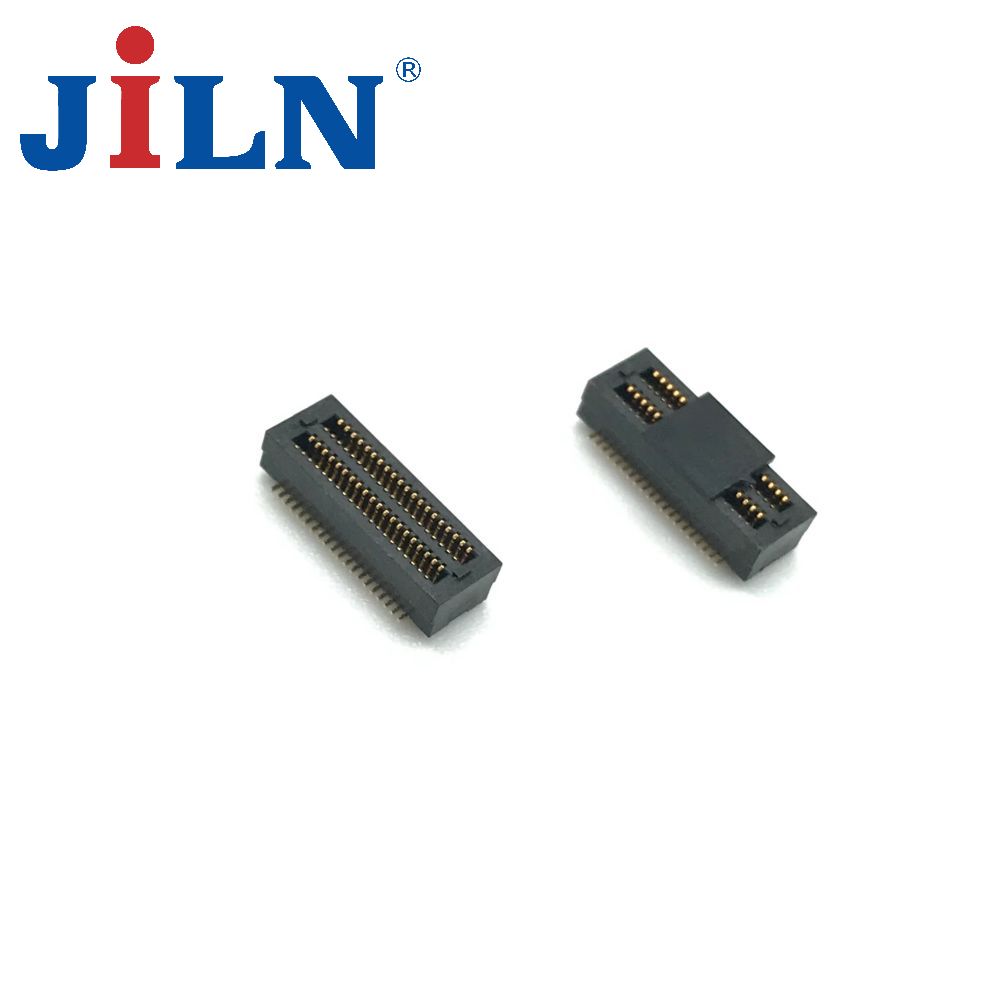 0.5mm 双槽型板对板连接器 母座H3.0 带柱