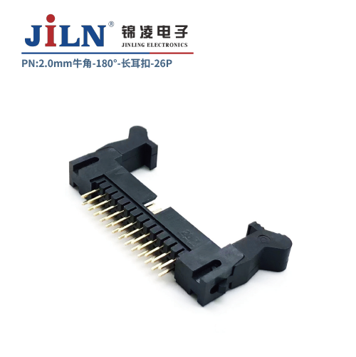 2.0mm牛角/长耳扣/180°