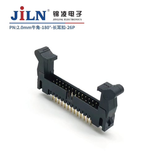 2.0mm牛角/长耳扣/180°