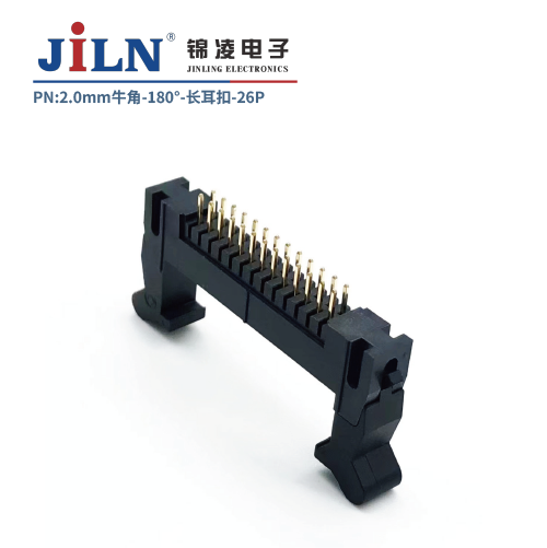 2.0mm牛角/长耳扣/180°