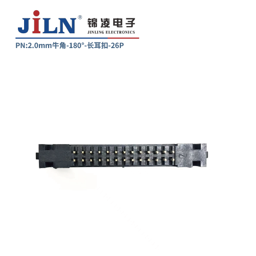 2.0mm牛角/长耳扣/180°