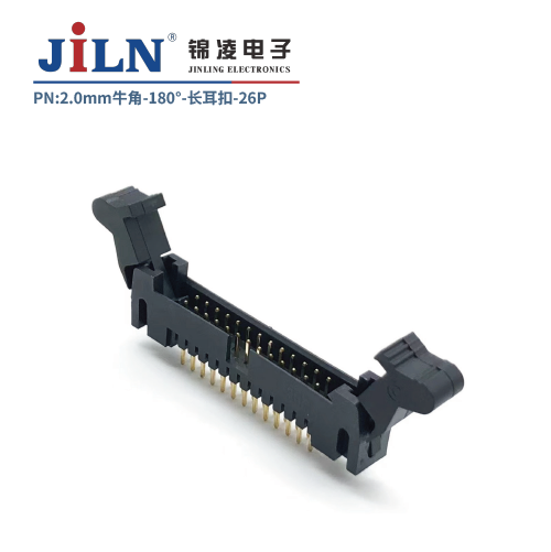 2.0mm牛角/长耳扣/180°