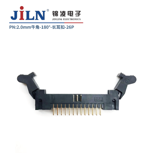 2.0mm牛角/长耳扣/180°