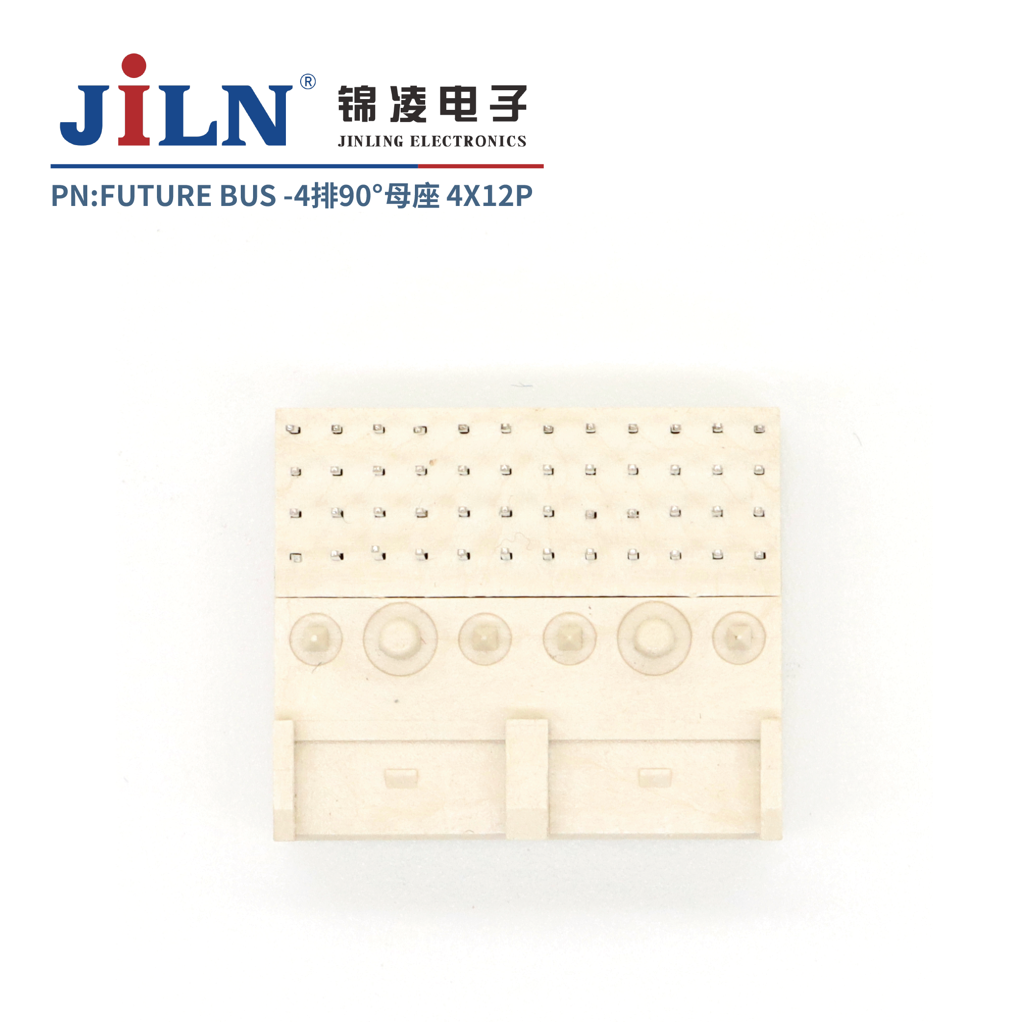 FUTURE BUS/4*12P/90°母座