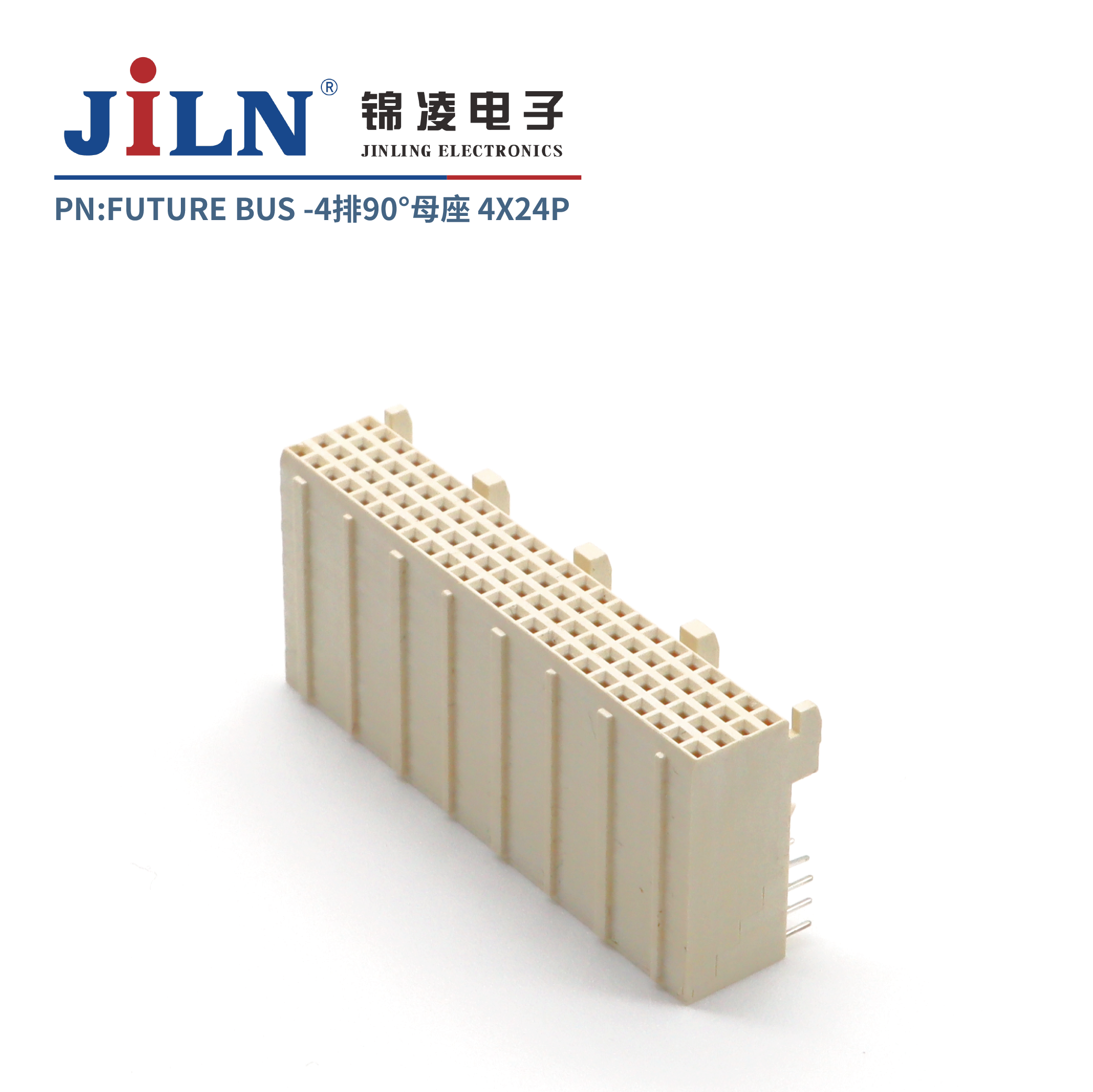 FUTURE BUS/4*24P/90°母座