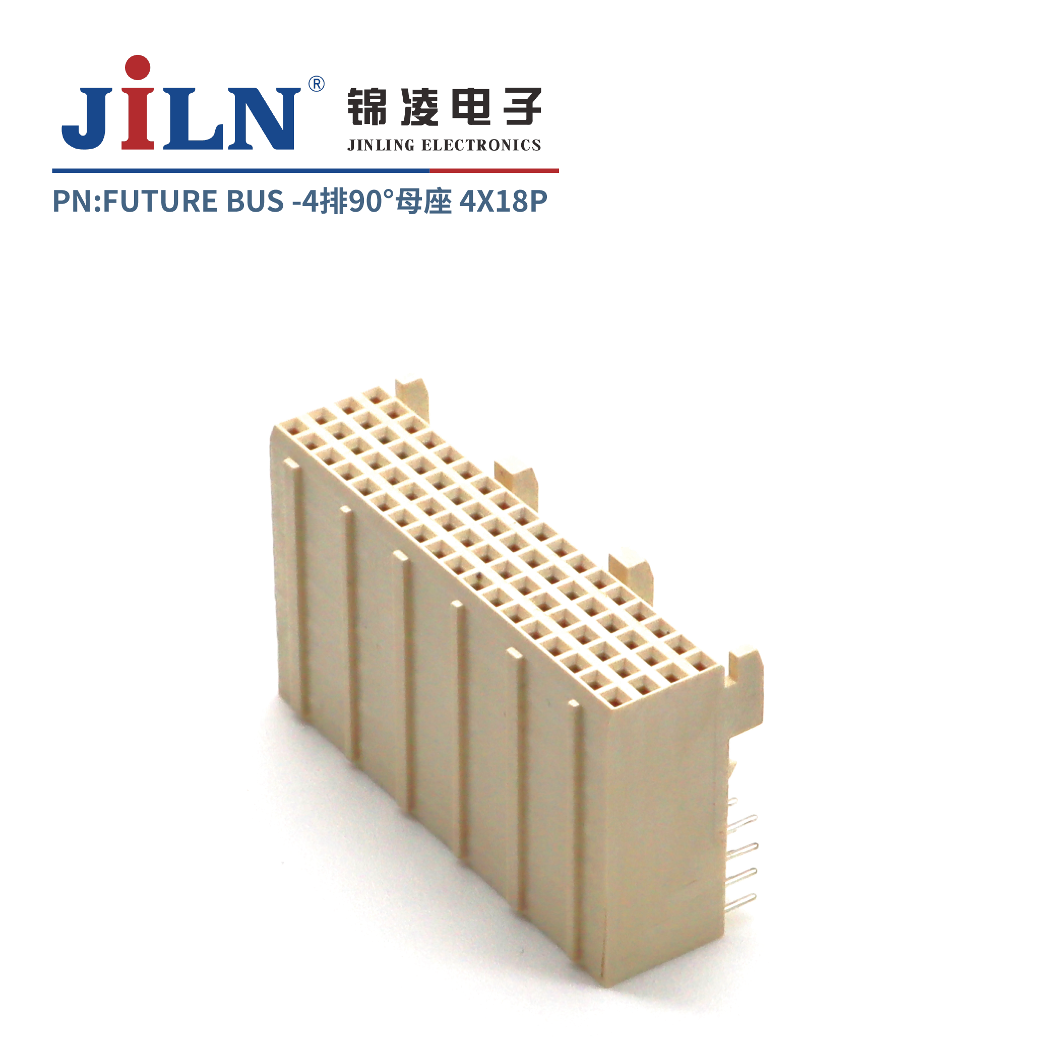 FUTURE BUS/4*18P/90°母座