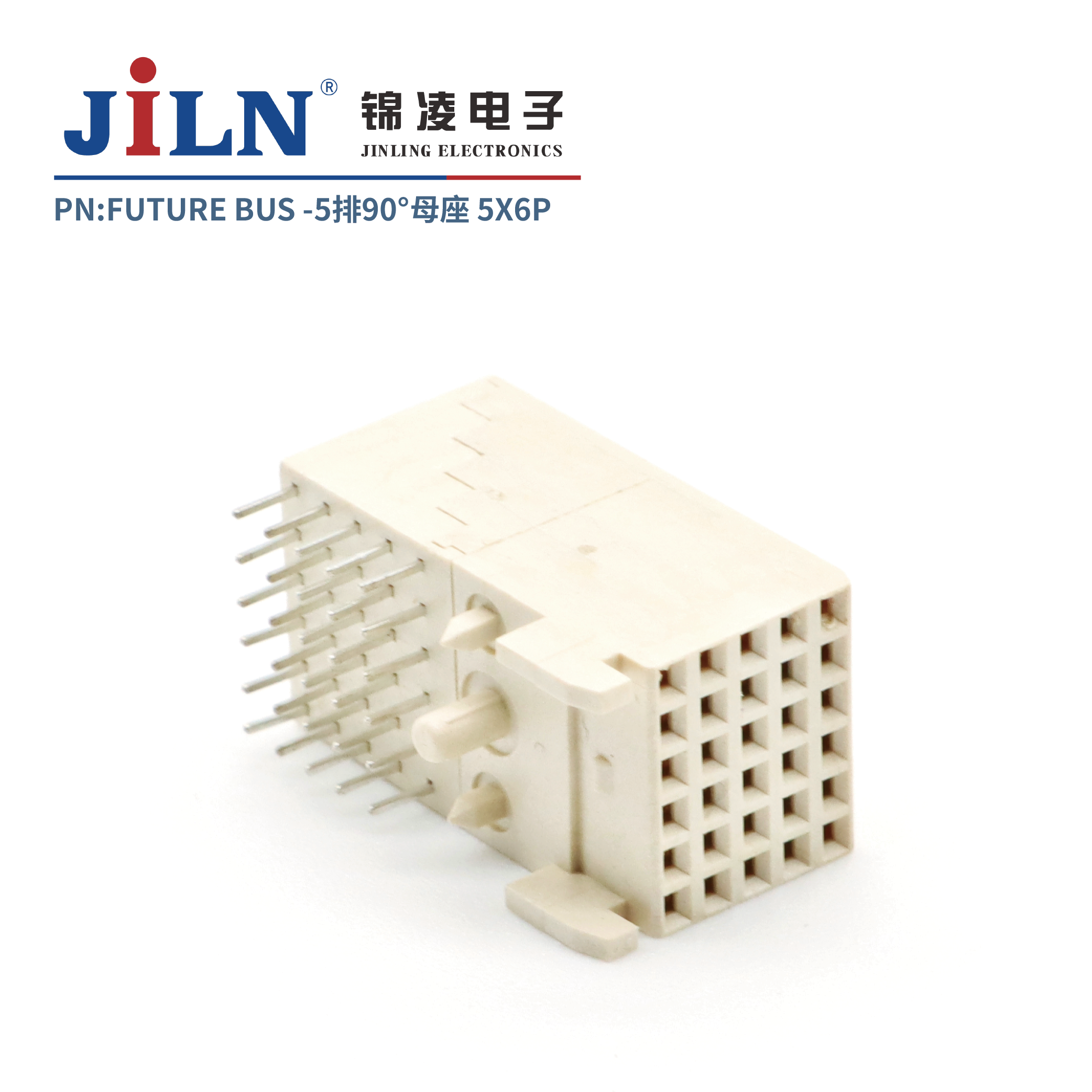 FUTURE BUS/5*6P/90°母座