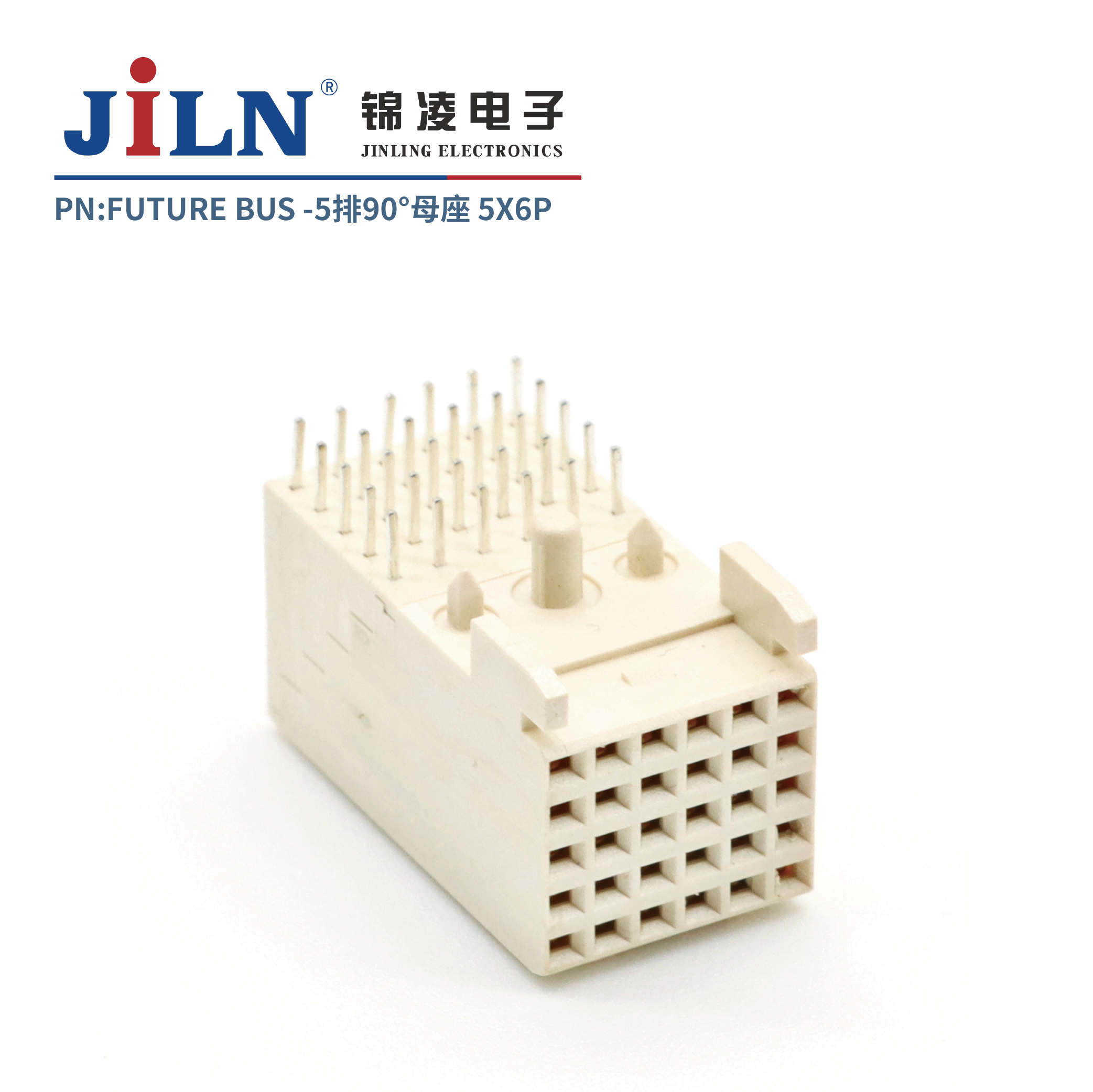 FUTURE BUS/5*6P/90°母座