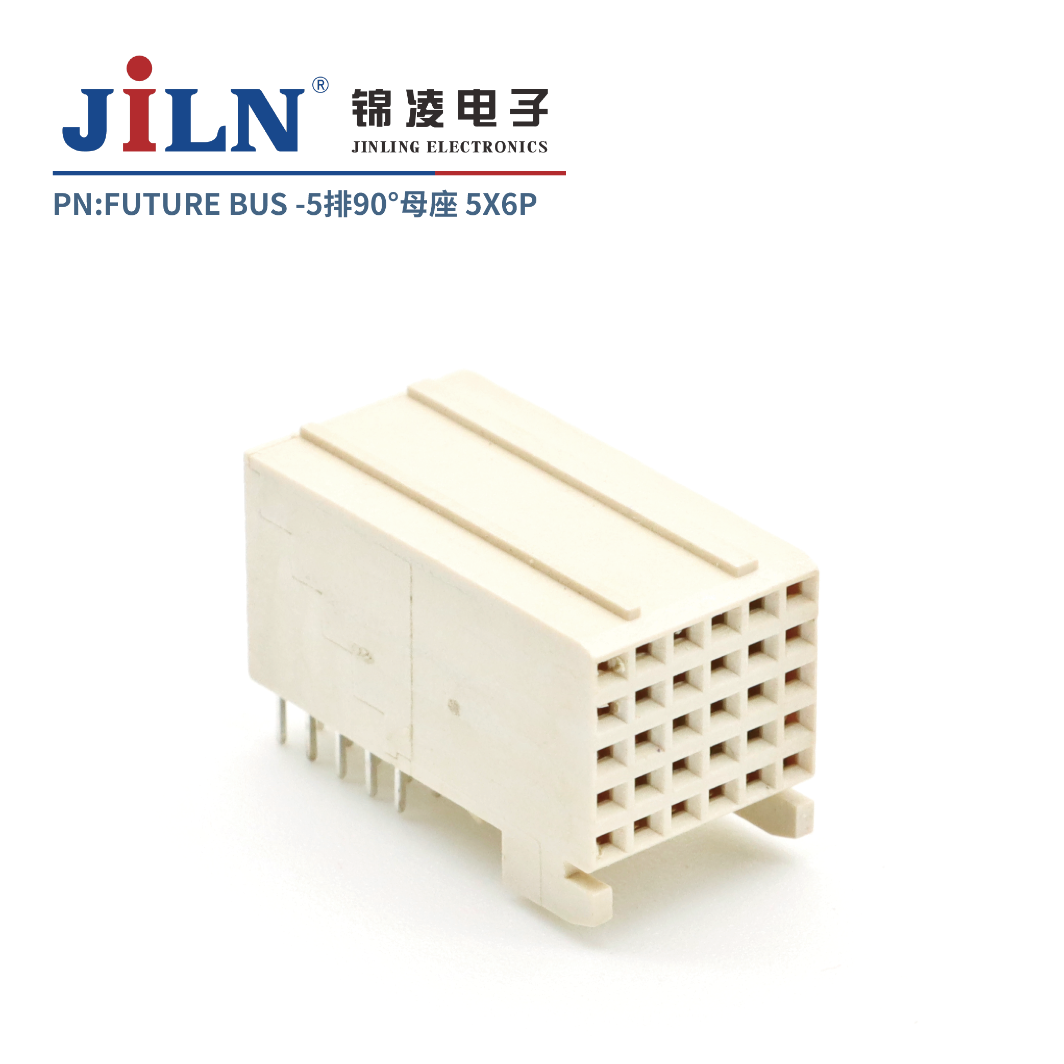 FUTURE BUS/5*6P/90°母座